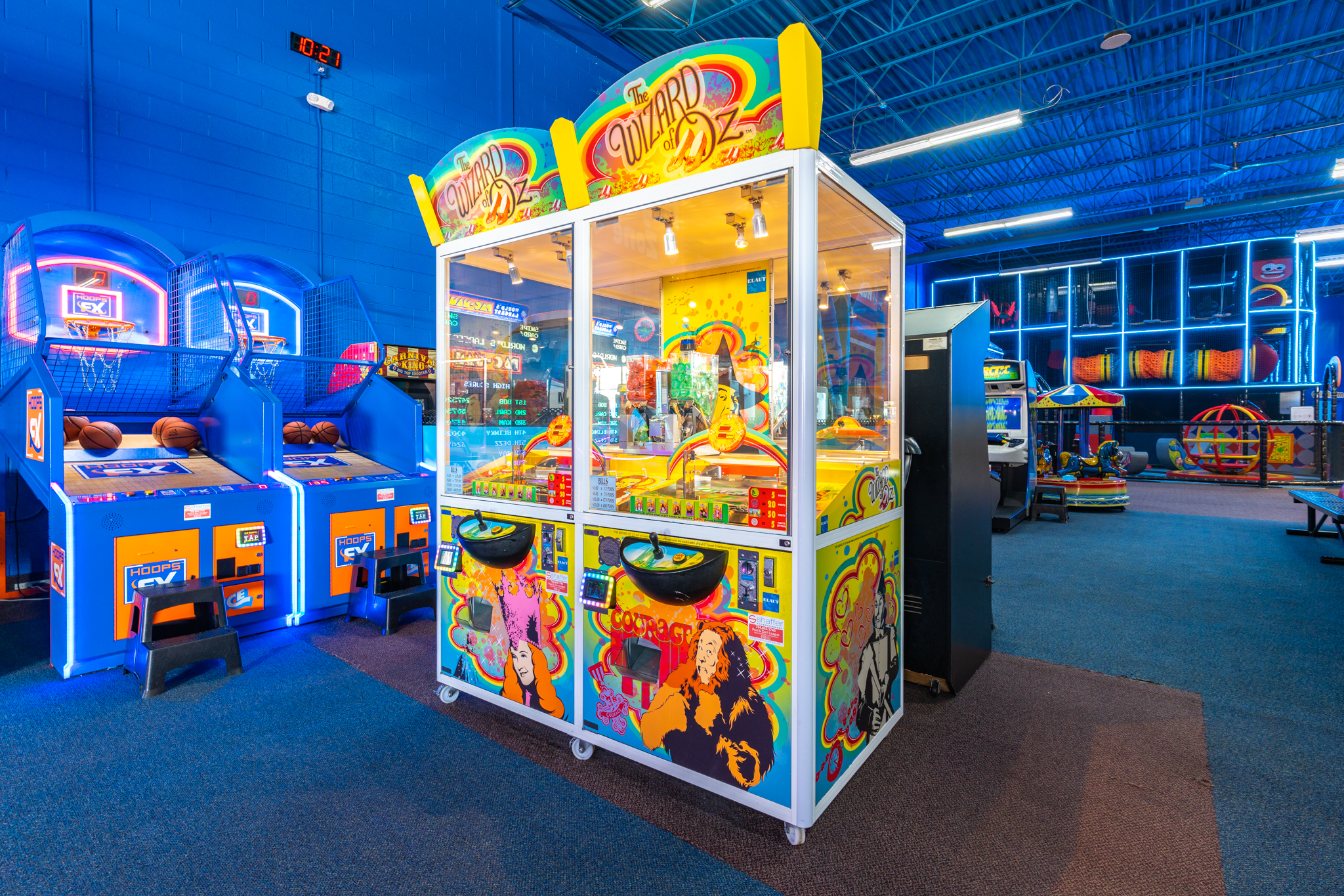 Wizard prize machine