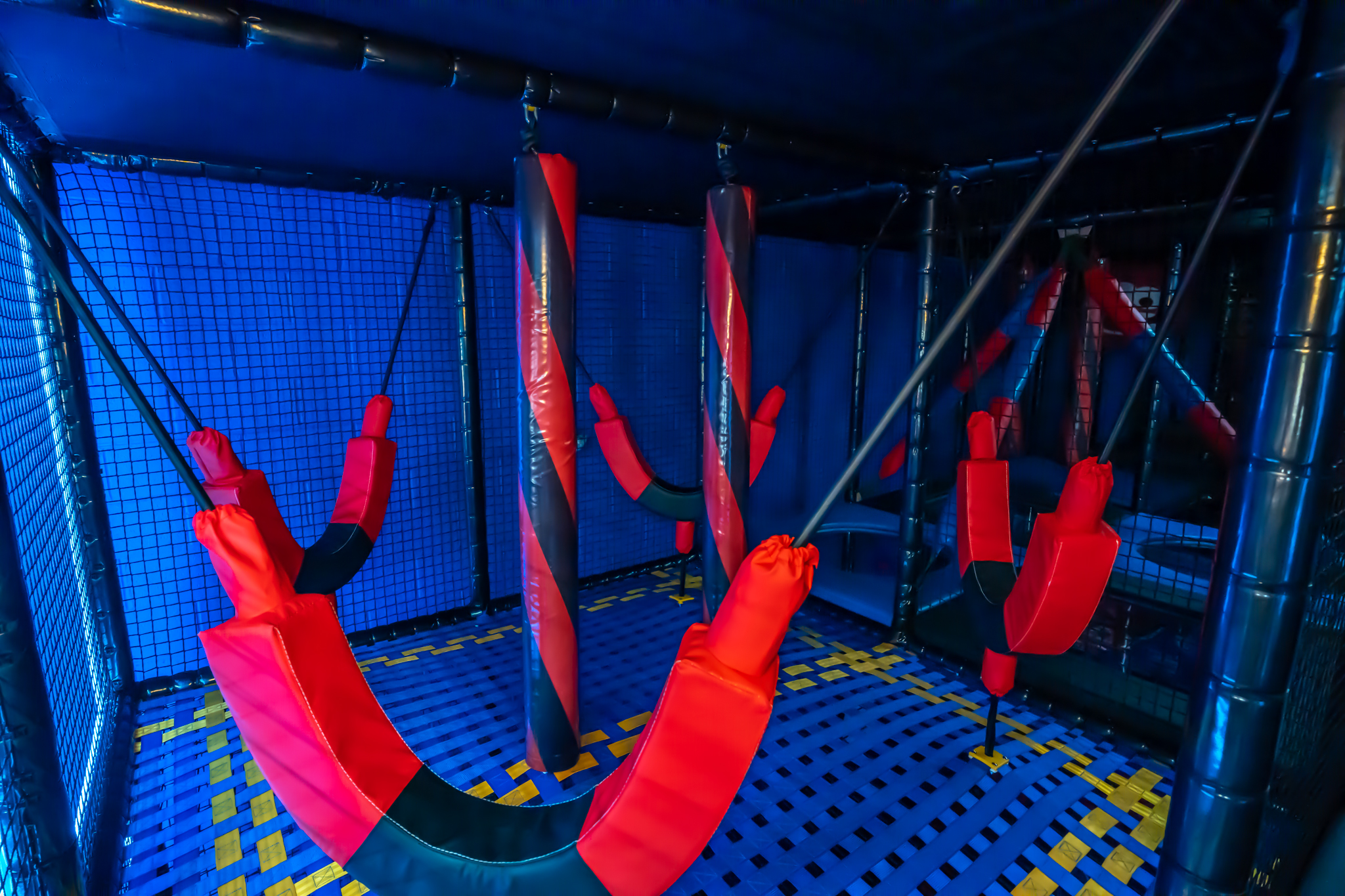 Inside the PlayScape structure