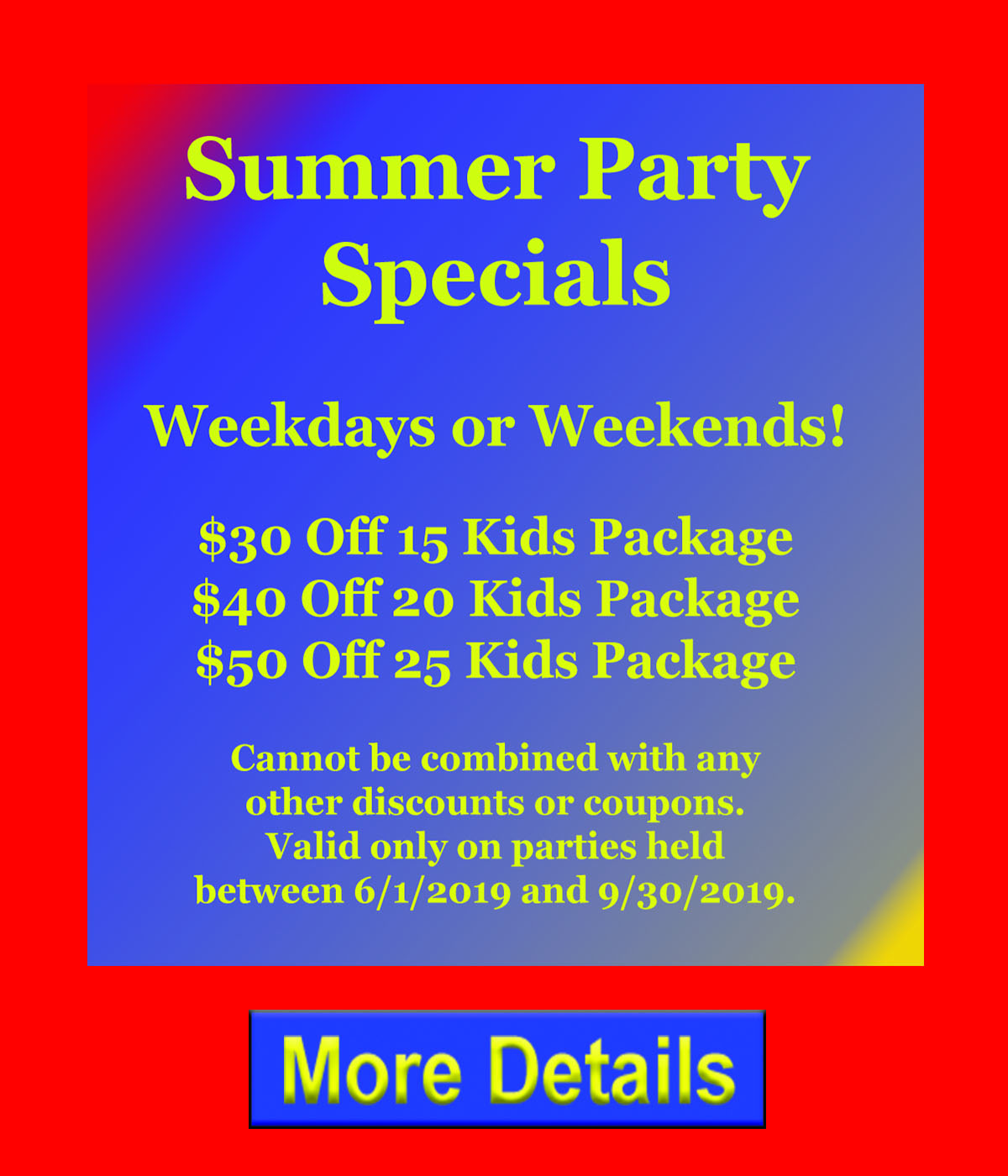 bounce house rental coupons